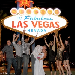 Welcome to Vegas Sign Wedding Packages